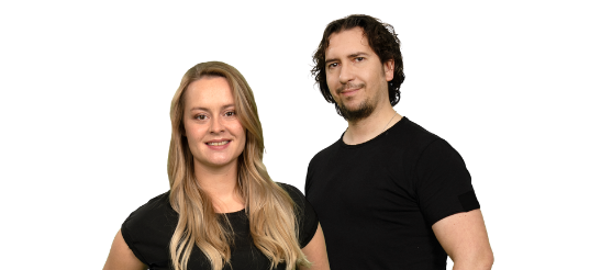 Vanessa Winkel und Timo Düngen