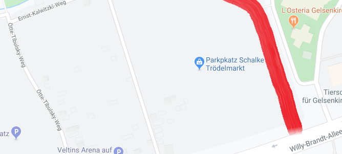 Weg im Schatten der Arena wird nach ermordetem Schalkespieler benannt