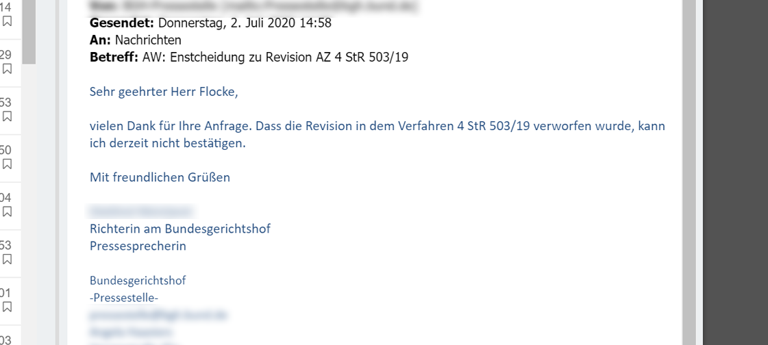 Alte Apotheke Bottrop: Verwirrung um Urteil gegen Peter S.