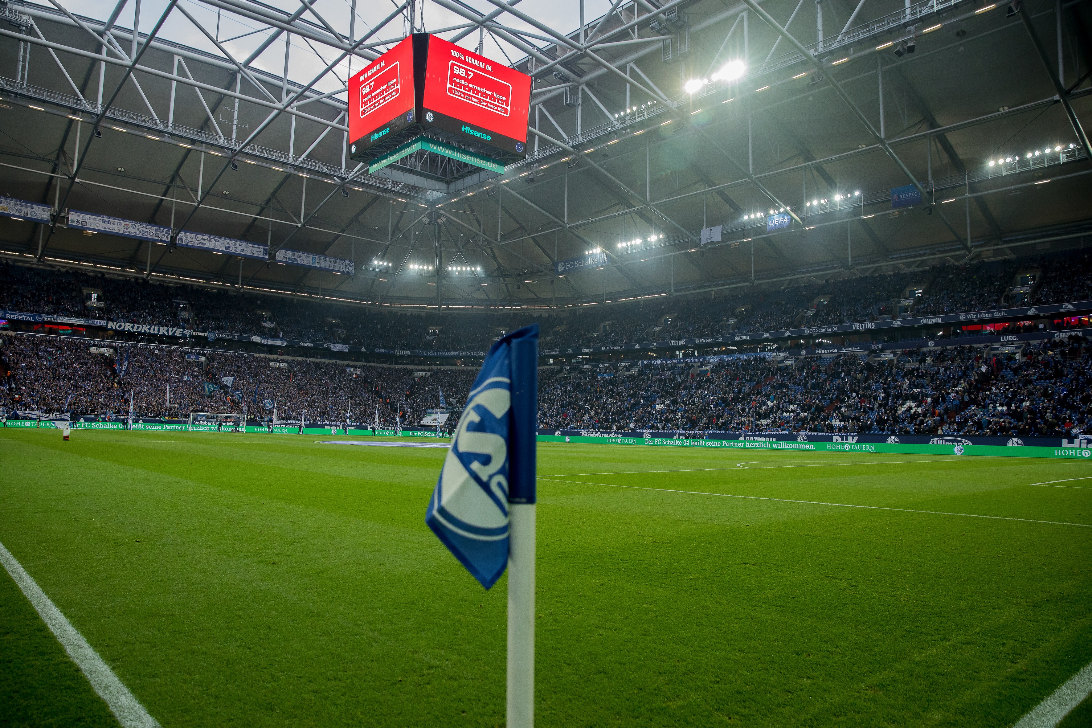 In der Veltins-Arena